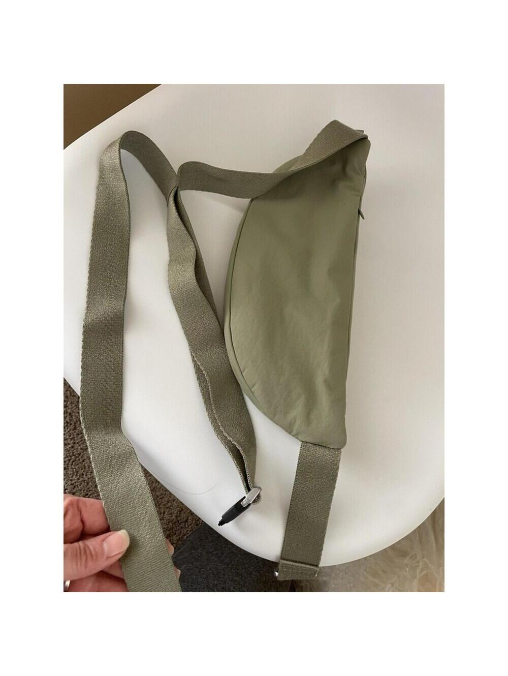 Athleta Kinetic Waist Bag Fanny Pack Belt Bag Shadow Olive Green Adjustable - Picture 13 of 14